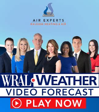 wral weather this weekend.